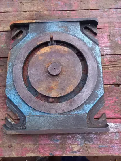 Maschinen-Klemmteller mit Gradeinteilung