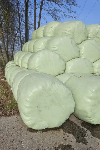 Silageballen, Siloballen, Rundballen