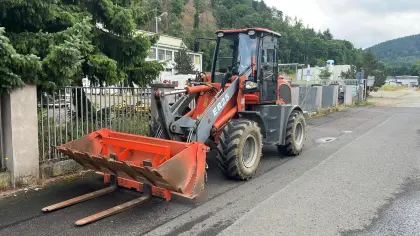 Radlader Hoflader Everun ER 25, Hubkraft 2,5t, 480 Bstd.