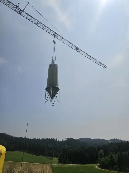 Hirl Silo SHP 15 mit Perfect Feeder 15 m²