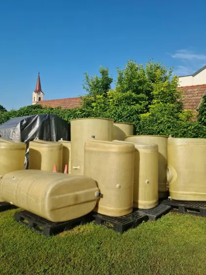 Weinlagertanks - Glasfasertank