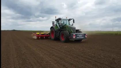 Anbau mit Väderstad Tempo