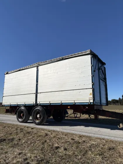 Hackgutanhänger Riedler Tandem