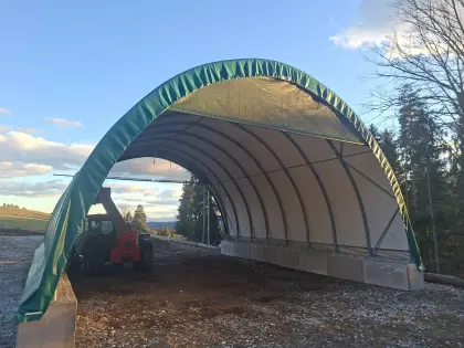Shelterall Rundbogenhalle 10 m, 12 m, 15 m Spannweite