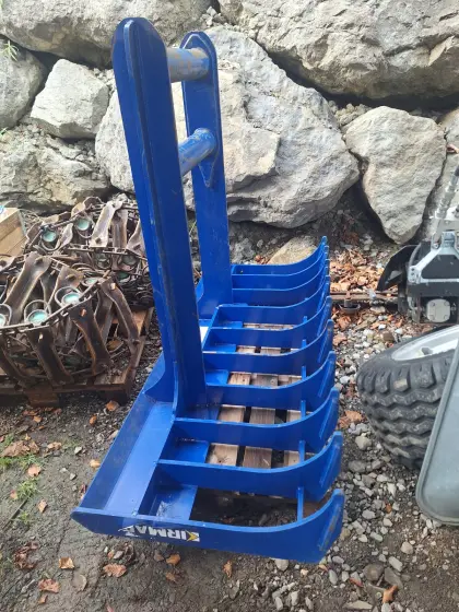 Reisigrechen XL mit 10 Zähnen