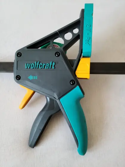 2 Einhandzwingen Wolfcraft PRO 100-915