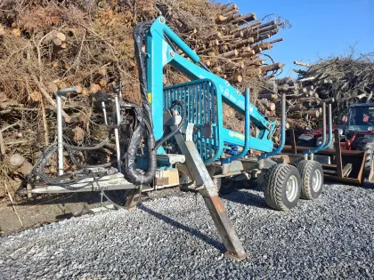Pfanzelt 4167 Rückewagen 11 T Druckluft