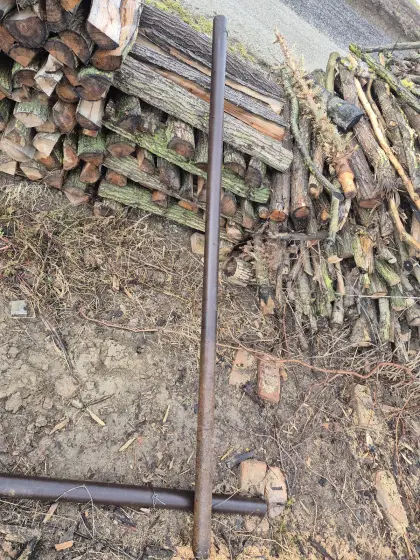 Eisenrohr Weingartensteher