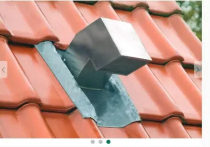 Dachlüfter, Edelstahl