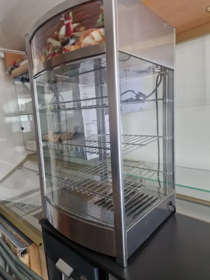 1x Warmhalter-Roste, 1x Warmhalter-Drehteller, RAGUS, BAKEMASTER.