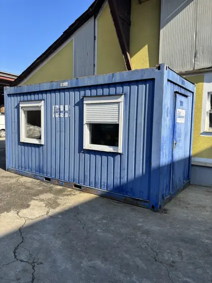2 Stk. Container Bürocontainer Werkzeugcontainer