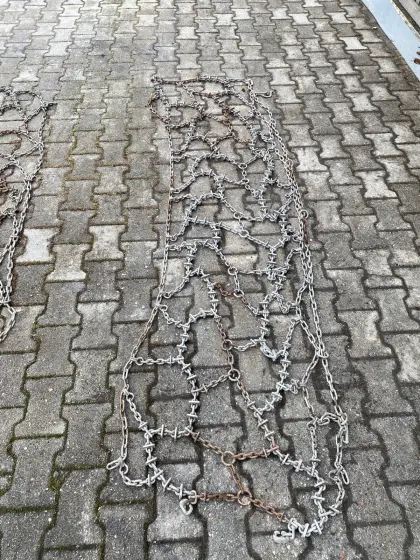 Schneeketten Forstketten für Rückewagen 500/55R17