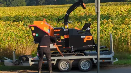 Raupenhäcksler Först TR6 P