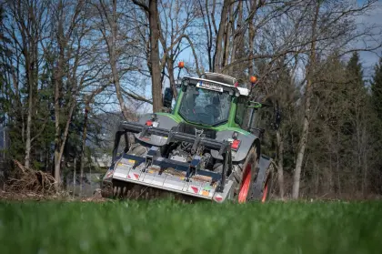 Forstmulchen, Steinfräsen