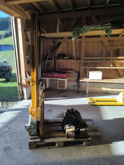 3-Punkt-Heckstapler für Traktor