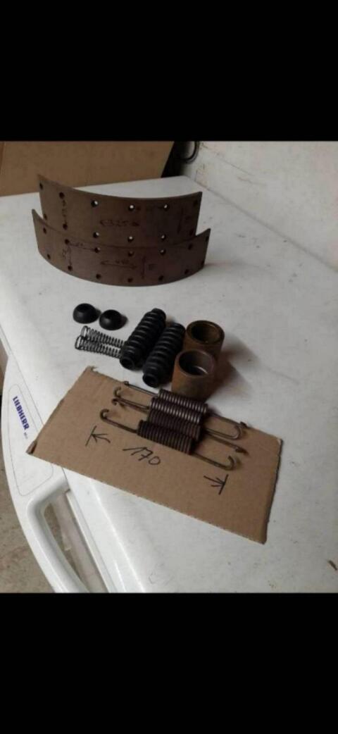 Restteile Bremse Zettelmeyer Baumaschine