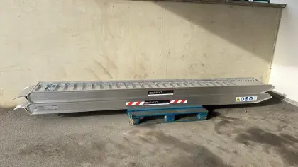 Alurampe Verladerampe Auffahrrampe