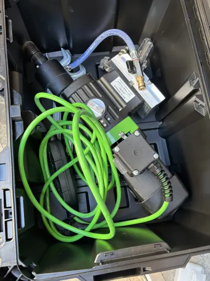 Kernbohrungen, Kernbohrgerät