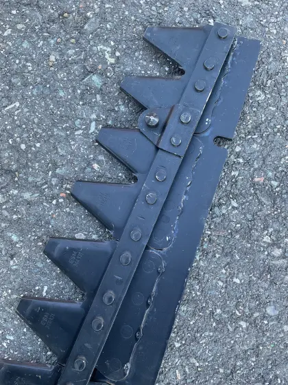 ESM Kommunalbalken Messer 1. Garnitur Ober und Untermesser 1,42 m