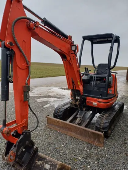 Bagger Kubota 2,6 t U25-3EU