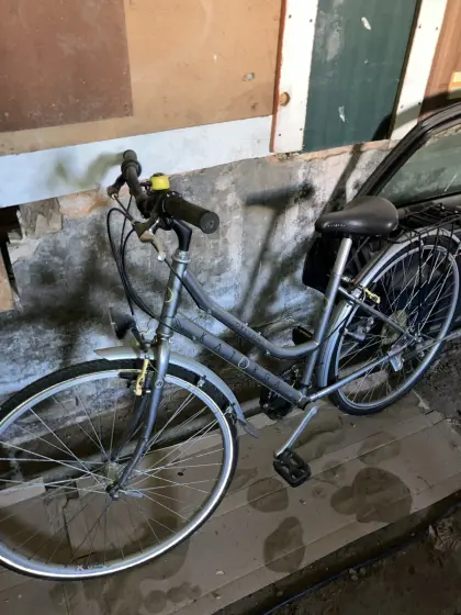 Verschiedene Fahrräder