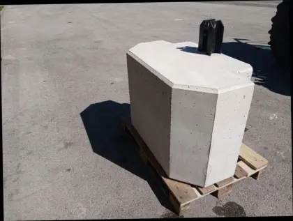 Front- und Heckgewicht 1.250 kg Traktorgewicht