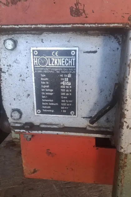 Funkseilwinde Holzknecht