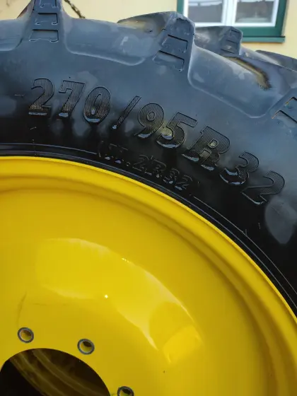 Pflegeräder, Pflegebereifung