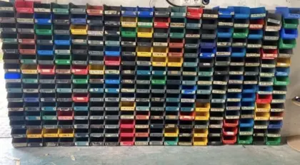 Sichtlagerkasten Schütten Kunststoff