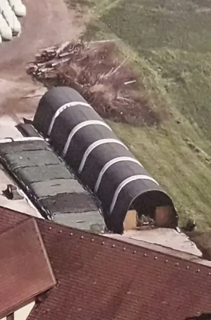 Steinbock Rundbogenhalle (Weidezelt)