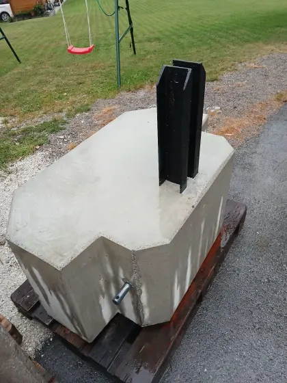 Front- und Heckgewicht 900 kg Traktorgewicht