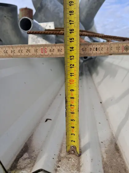 Trapezblech Tragschale