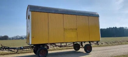 Bauwagen Baucontainer Fischerhütte Jagdhütte Tinyhaus
