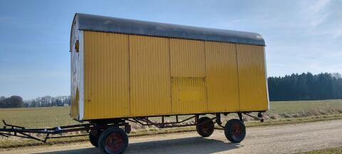 Bauwagen Baucontainer Fischerhütte Jagdhütte Tinyhaus
