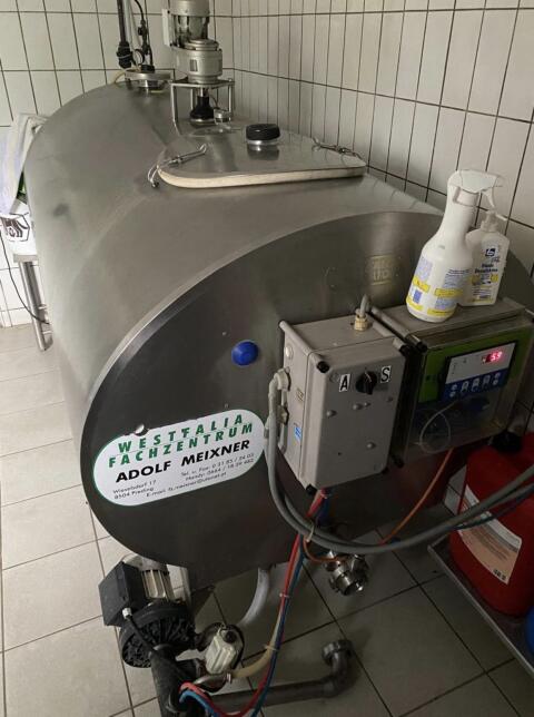 Milchtank GEA 1.250 l