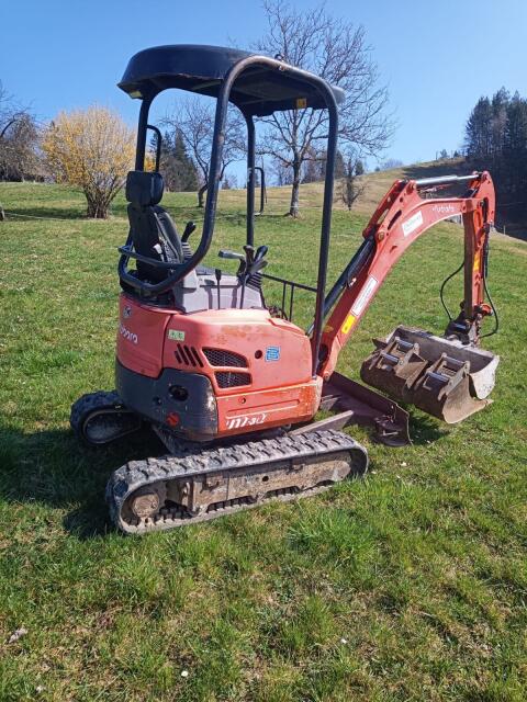 Kubota U17-3 Minibagger inkl. Löffelpaket