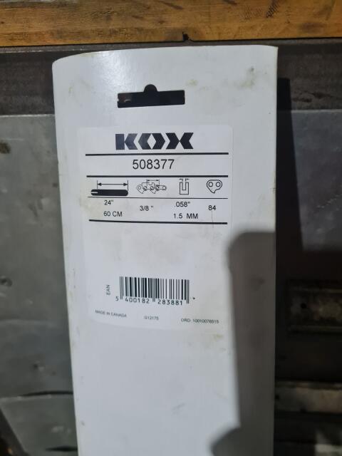 Motorsägen-Schwert/Schiene KOX 60 cm