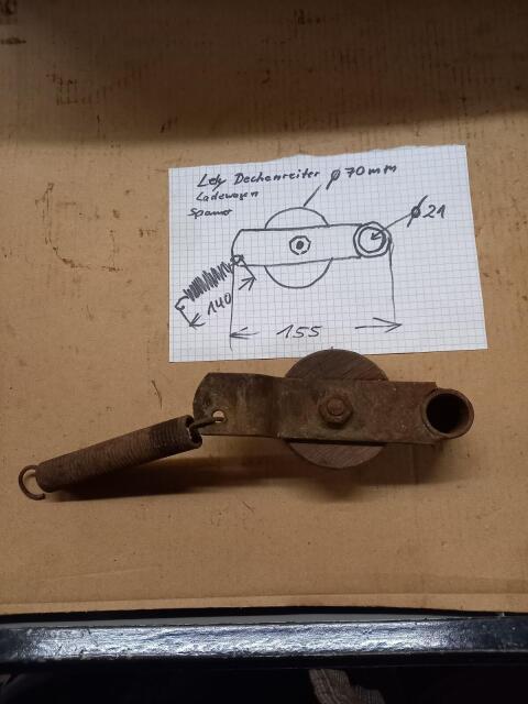 Kettenspanner Ladewagen Dechenreiter Lely