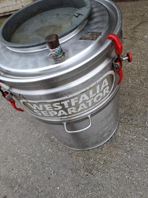 Milchtank 200 l Tank Fass Westfalia