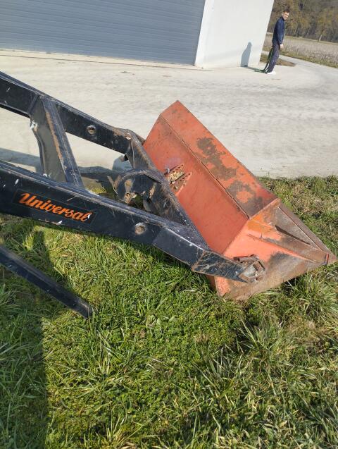 Frontlader Hydrac Universal 1000 mit Schaufel