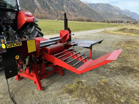 Holzspalter Growi GSW 25D – 25 t – liegend/horizontal