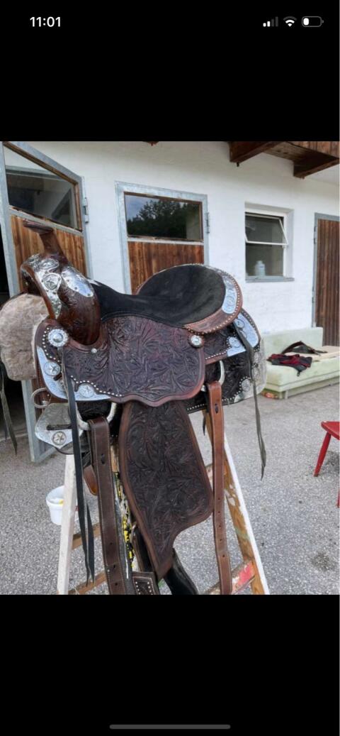 Westernsattel 17 Zoll