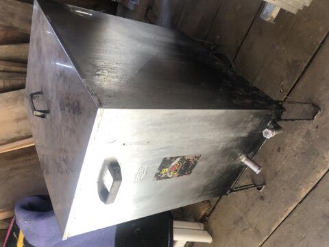 Dampfwachsschmelzer mit Gasbrenner