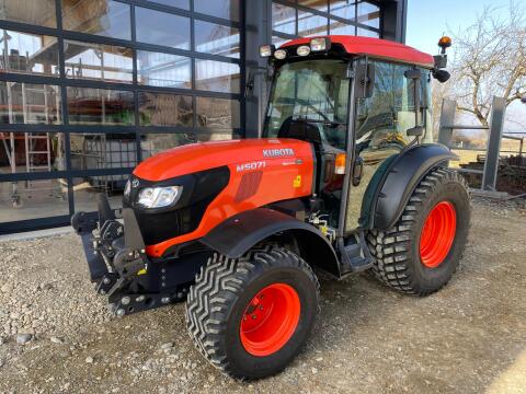 Kubota Narrow M5071 Traktor, Schmalspur, Weinbau, Obstbau