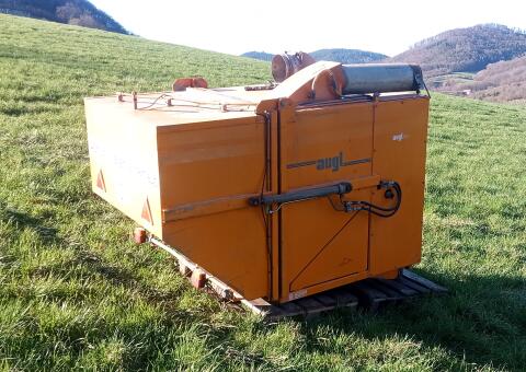 AUGL Saugwagen Kehrmaschine Grassauger Laubsauger