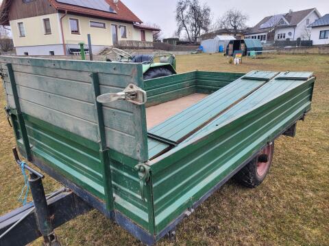 Traktoranhänger, 3-Seitenkipper