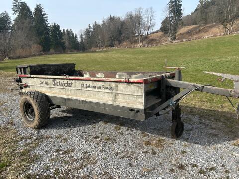 Schicht Bergmiststreuer 1,5 t
