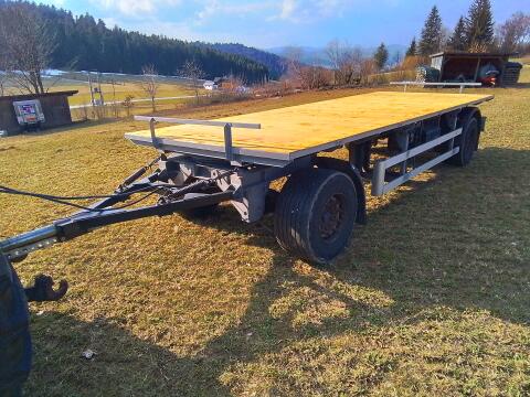 Ballenwagen, Lkw-Anhänger, Sommer