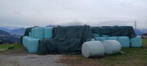 Maisballen zu verkaufen