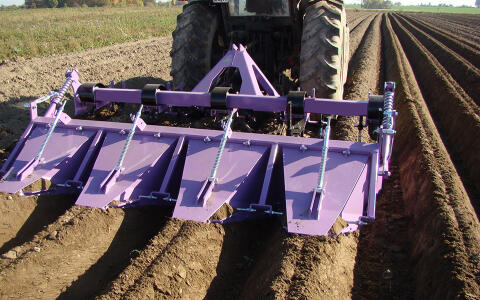 Dammformgerät 4-reihig